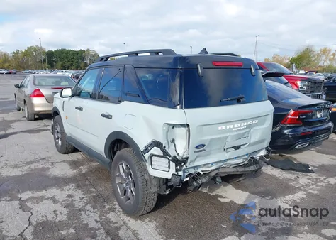 2024 Ford Bronco Sport Badlands from USA, damaged, VIN 3FMCR9D98RRF12498